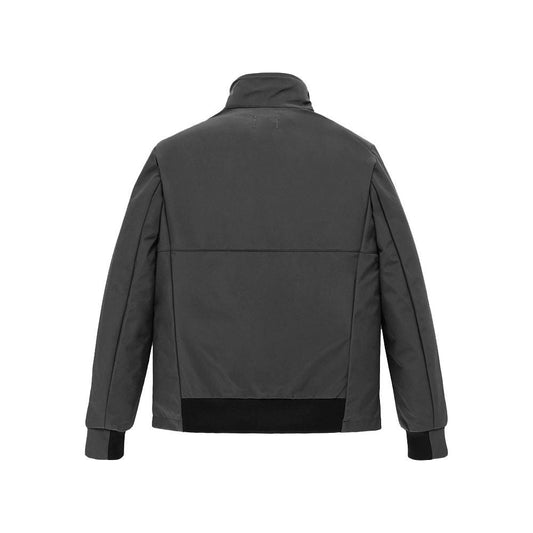 Refrigiwear Gray Nylon Jacket Refrigiwear Dark Slate Gray