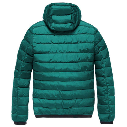 Refrigiwear Green Nylon Men Jacket