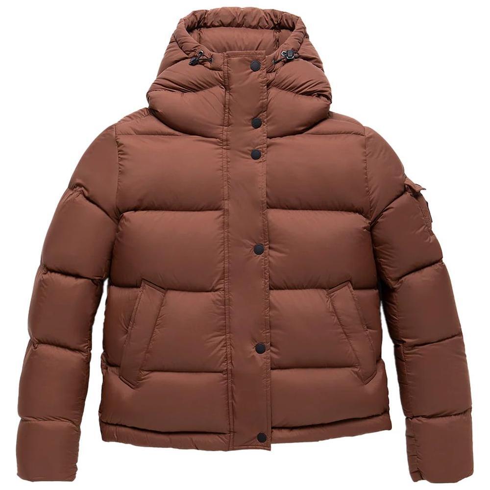 Refrigiwear Brown Polyester Jackets & Coat RE-14069-S