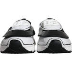 Dolce & Gabbana White Black Logo Plaque Daymaster Sneakers Shoes MV6130-39