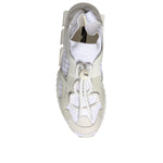 Dolce & Gabbana White Mesh Sorrento Trekking Sneakers Shoes