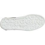 Dolce & Gabbana White Leather Logo Portofino Sneaker Shoes MV6209-40.5
