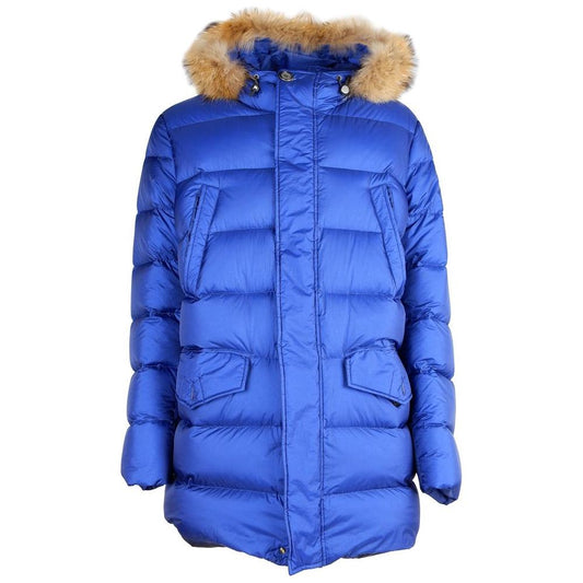 Add Blue Nylon Men's Jacket Add Royal Blue