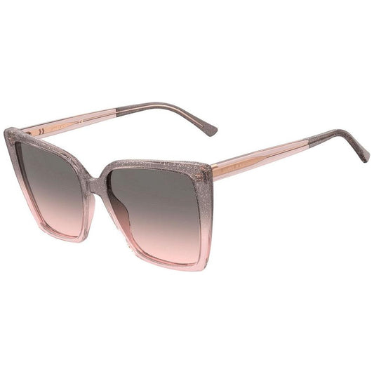 Jimmy Choo Multicolor Acetate Sunglasses Jimmy Choo Rosy Brown