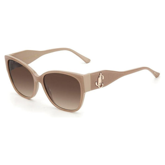 Jimmy Choo Multicolor Acetate Sunglasses Jimmy Choo Rosy Brown