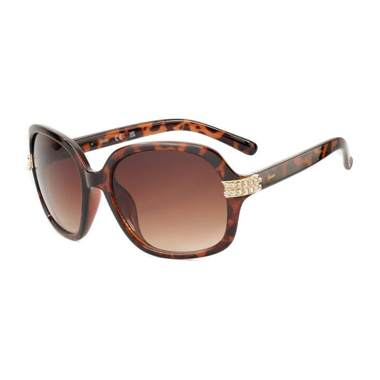 Guess Brown Resin Sunglasses Guess Dim Gray