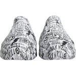 Dolce & Gabbana White Black Graffiti Daymaster Sneakers Shoes MV6242-44