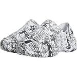 Dolce & Gabbana White Black Graffiti Daymaster Sneakers Shoes MV6242-44