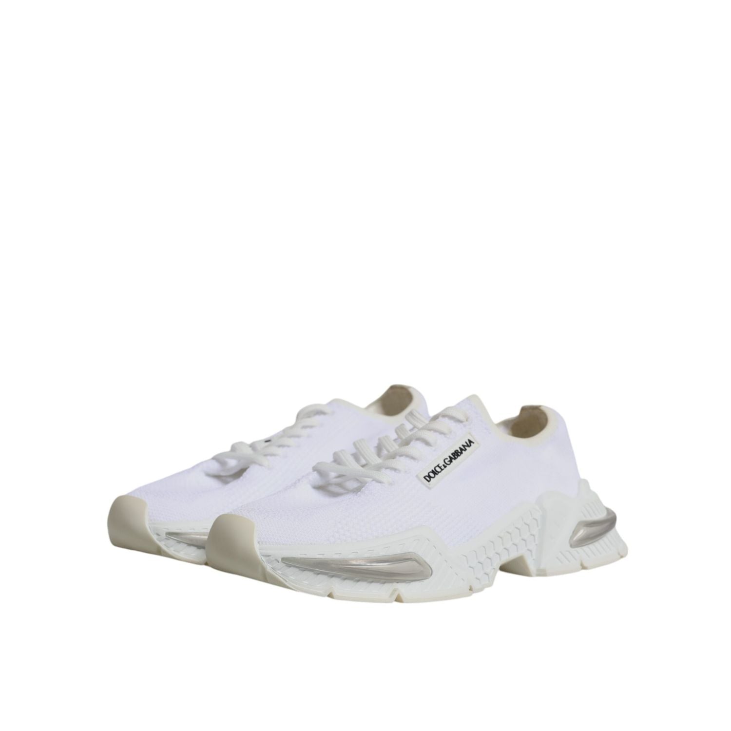 Dolce & Gabbana White Airmaster Low Top Men Sneakers Shoes