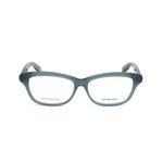 Bottega Veneta Bicolor Acetate Frames for women in semi-matte blue and blue Havana with 52/14/0mm measurements.