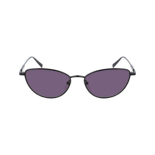 Longchamp Black Metal Sunglasses Longchamp Dim Gray