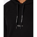 Armani Exchange Black Cotton Hoody AR-4516900009-IT44 | S