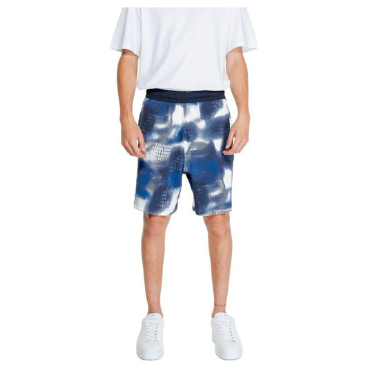 Armani Exchange Blue Cotton Short Armani Exchange Dark Slate Gray