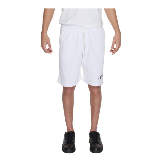 Icon White Cotton Short Icon Light Gray