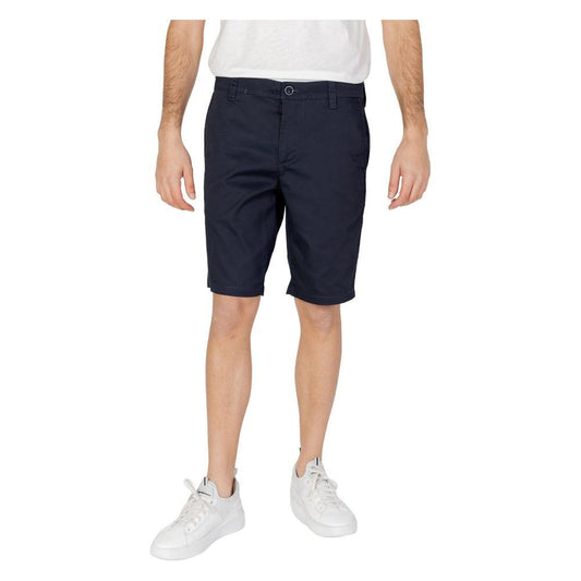 Armani Exchange Blue Cotton Short Armani Exchange Dark Slate Gray