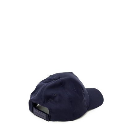 Armani Exchange Blue Polyester Cap (Baseball Hat)