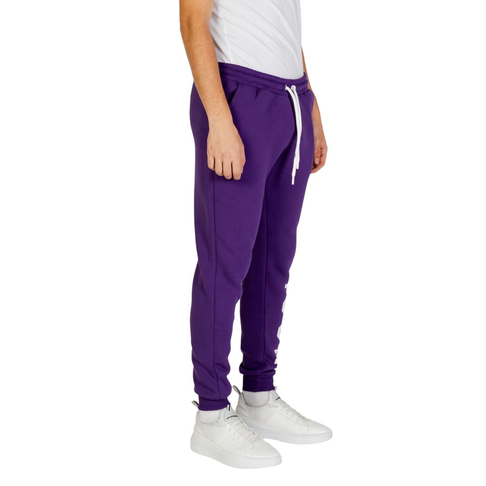 Icon Purple Cotton Joggers (Workout Pants)