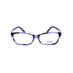 Emilio Pucci Blue Plastic Frames with denim color, EP2715404 model, size 53/15/135 mm, perfect for women’s eyewear fashion.