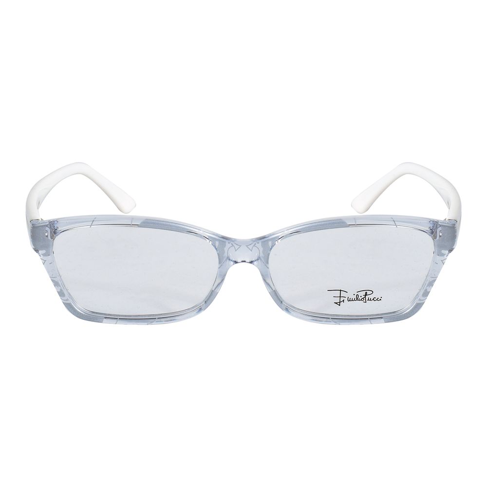 Emilio Pucci Transparent Plastic Glasses (Frames)