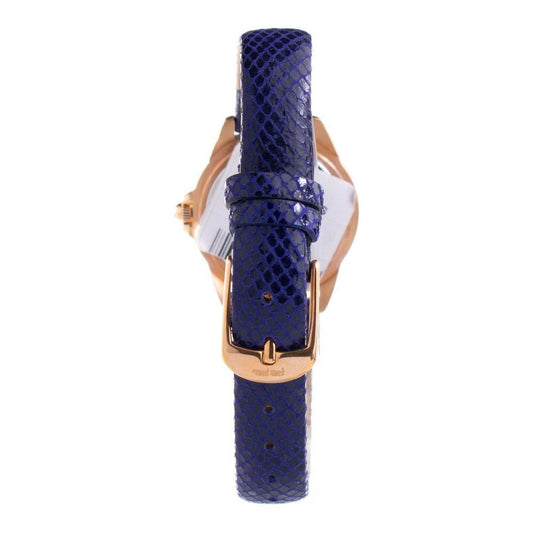 Folli Follie Blue Leather Watch FFWF1B006STAAC
