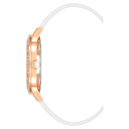 Juicy Couture White Synthetic Dress Watch