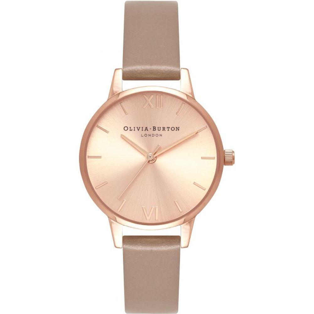Olivia Burton Brown Artificial Leather Watch OBOB16MD88AC