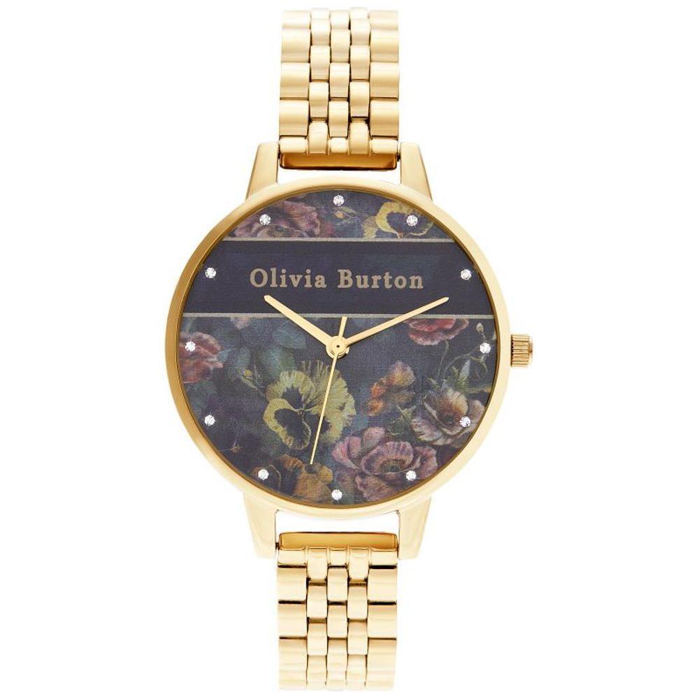 Olivia Burton Gold Stainless Steel Watch OBOB16VS01AC