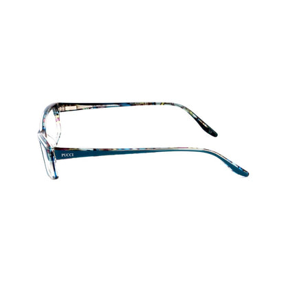 Emilio Pucci Blue Plastic Glasses (Frames)