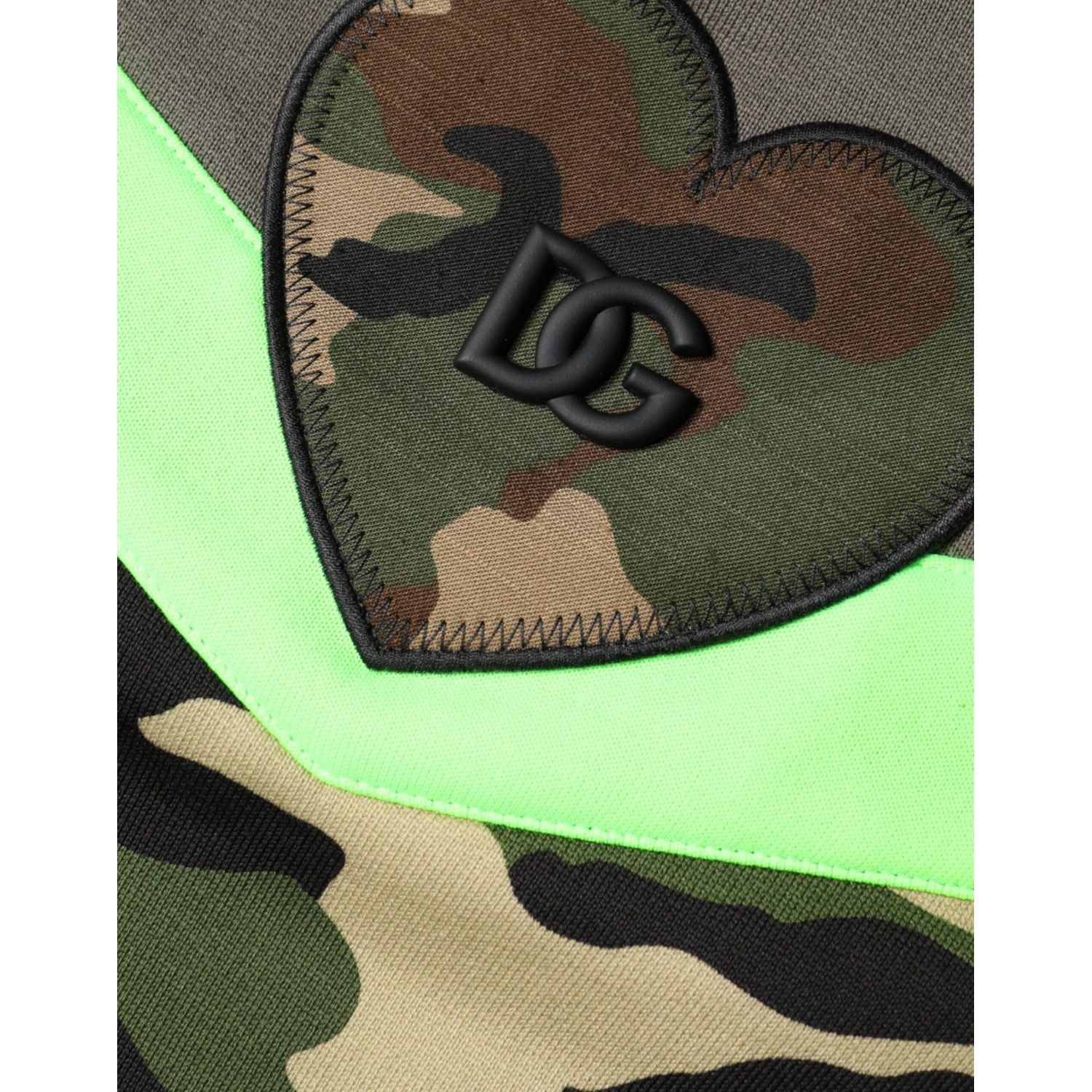 Dolce & Gabbana Multicolor Camouflage Sweatshirt Sweater