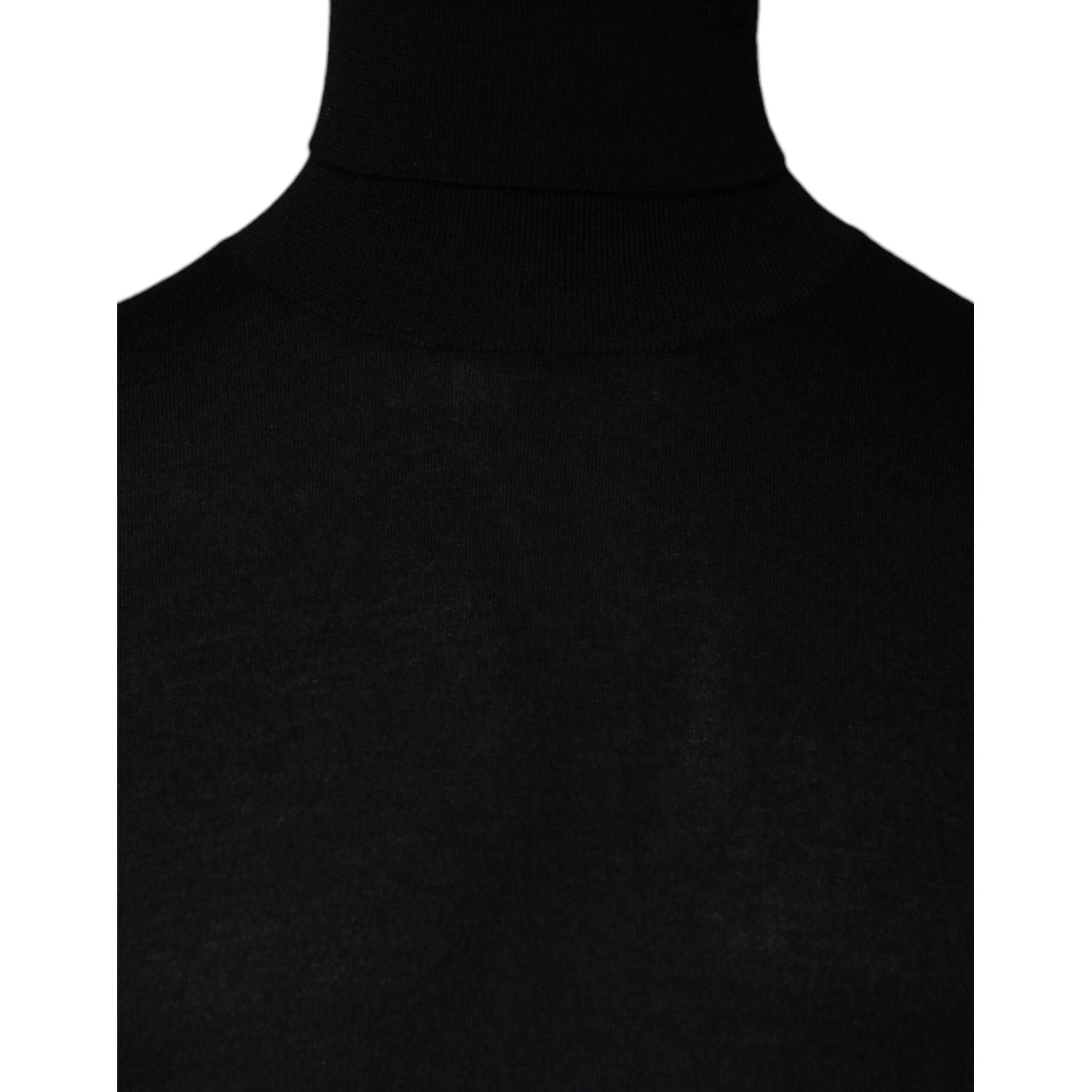 Dolce & Gabbana Black LongSleeve Turtleneck Pullover Sweater