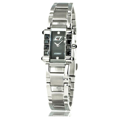 Chronotech Silver Stainless Steel Dress Watch