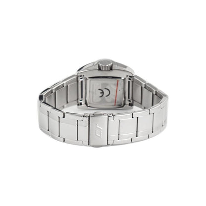 Chronotech Silver Stainless Steel Dress Watch