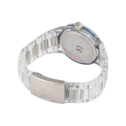 Chronotech Transparent Polycarbonate Dress Watch
