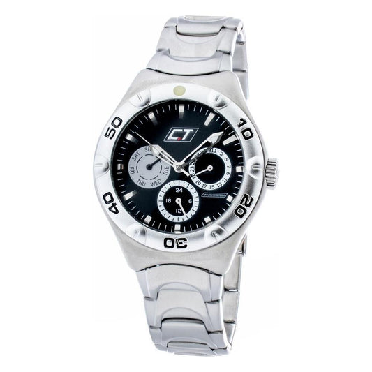 Chronotech Gray Stainless Steel Bracelet Watch