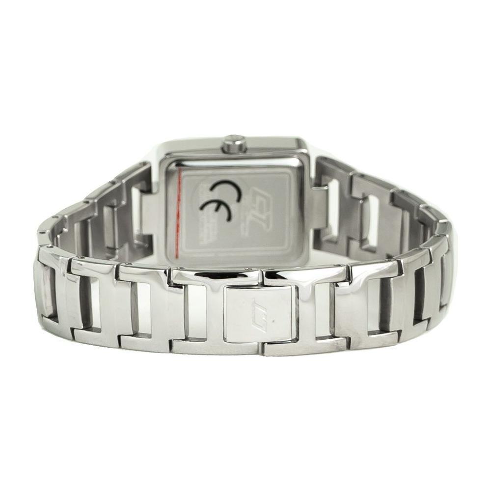 Chronotech Silver Stainless Steel Dress Watch