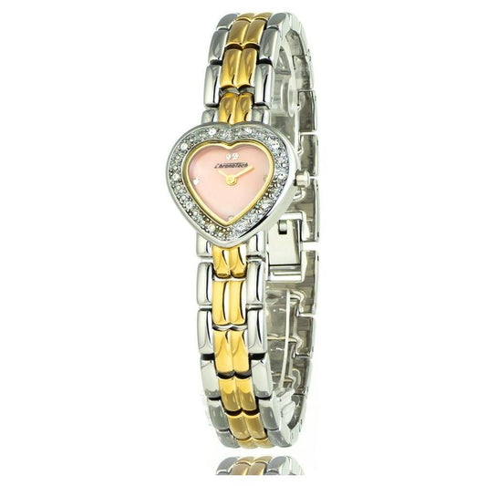 Chronotech Silver Stainless Steel Dress Watch