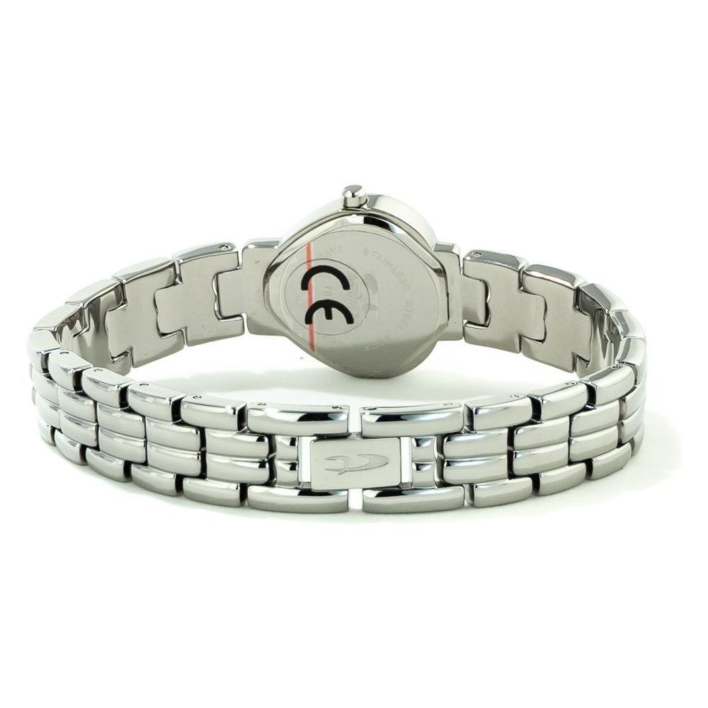 Chronotech Silver Stainless Steel Dress Watch