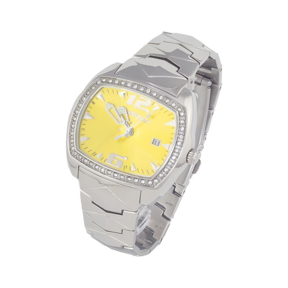 Chronotech Silver Stainless Steel Dress Watch