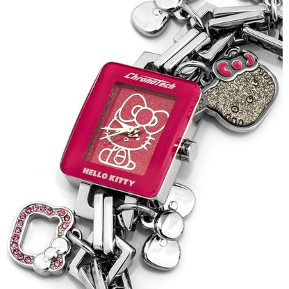 Chronotech Silver Stainless Steel Bracelet Watch