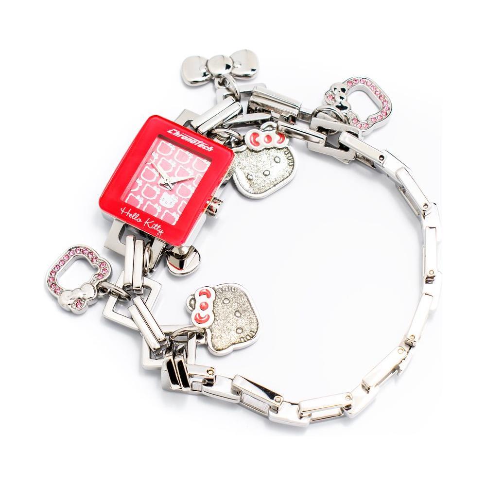 Chronotech Silver Stainless Steel Dress Watch