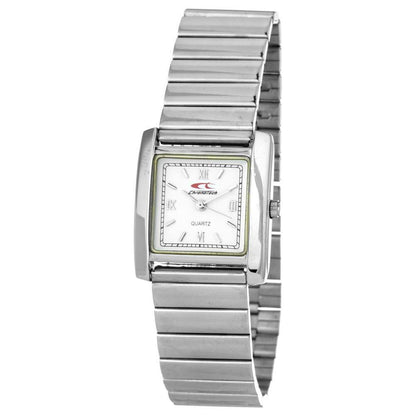 Chronotech Silver Stainless Steel Dress Watch