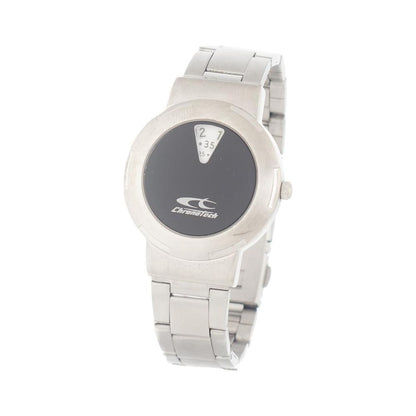 Chronotech Silver Stainless Steel Dress Watch