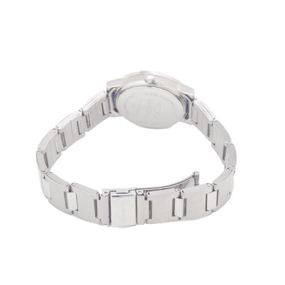 Chronotech Gray Stainless Steel Dress Watch