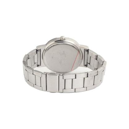 Chronotech Silver Stainless Steel Dress Watch