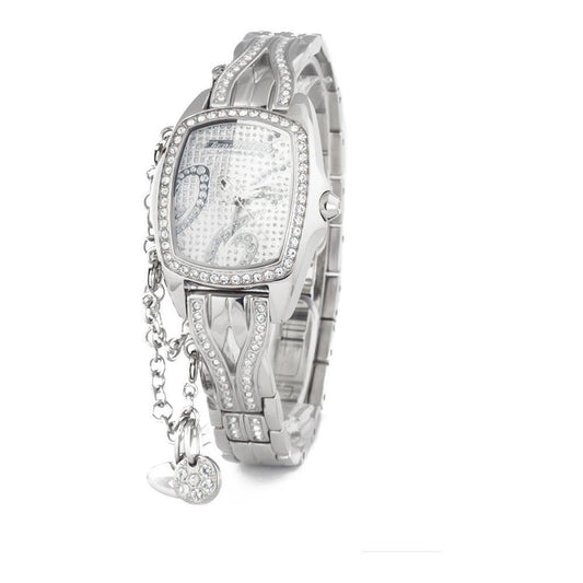 Chronotech Silver Stainless Steel Bracelet Watch