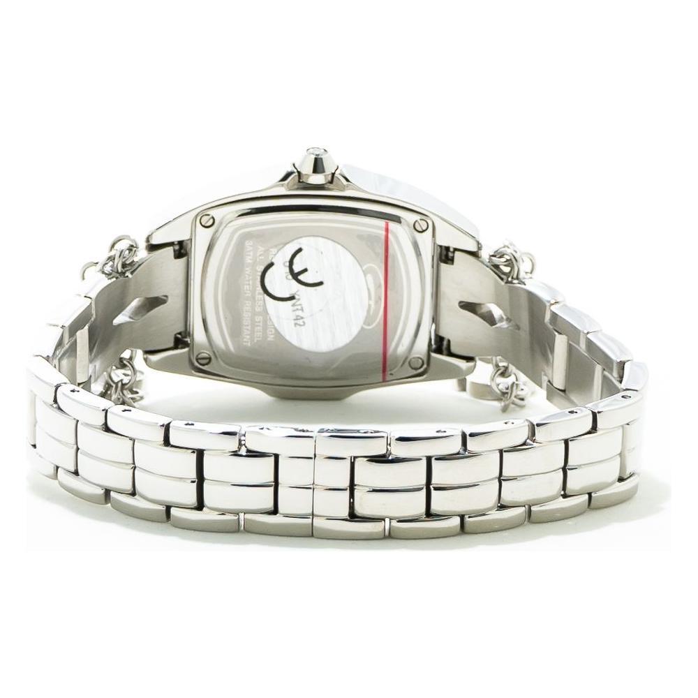 Chronotech Silver Stainless Steel Dress Watch