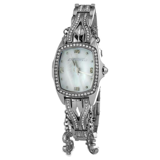 Chronotech Silver Stainless Steel Bracelet Watch