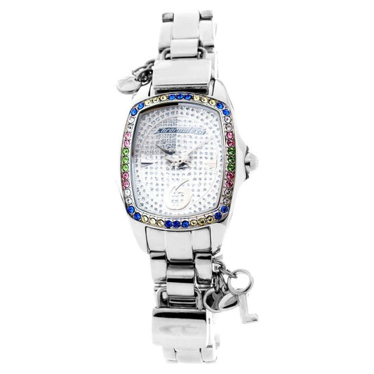 Chronotech Silver Stainless Steel Dress Watch