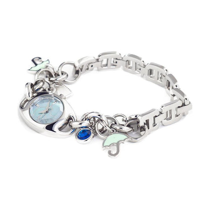 Chronotech Silver Stainless Steel Bracelet Watch