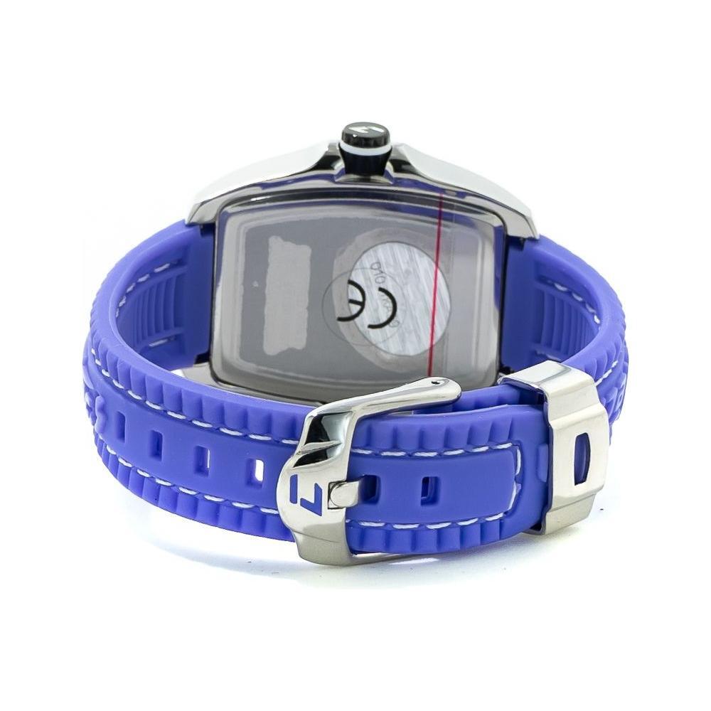 Chronotech Blue Rubber Sport Watch